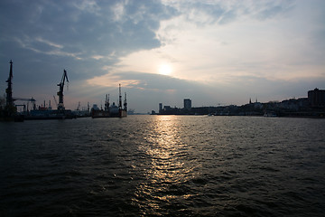 Image showing Hamburg Harbor