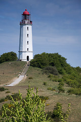 Image showing Lighthouse Dornbusch at Hiddensee