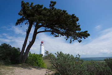 Image showing Lighthouse Dornbusch at Hiddensee