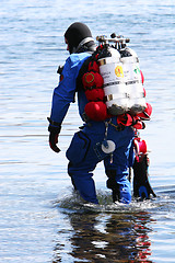 Image showing scuba diving