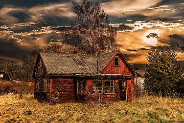 Image showing Old Wooden House