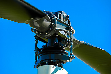 Image showing Helicopter rotor