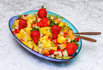 Image showing Tasty summer food