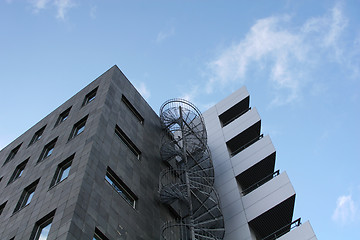 Image showing office building stairs