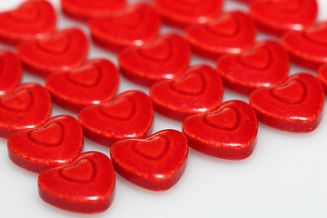 Image showing red hearts