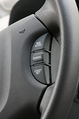 Image showing steering wheel