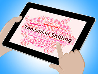 Image showing Tanzanian Shilling Indicates Foreign Currency And Coinage