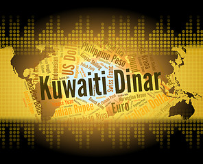 Image showing Kuwaiti Dinar Represents Forex Trading And Dinars
