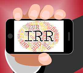 Image showing Irr Currency Means Foreign Exchange And Fx