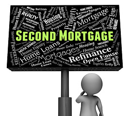 Image showing Second Mortgage Means Real Estate And Additional