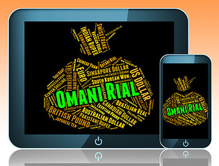 Image showing Omani Rial Shows Foreign Exchange And Currency