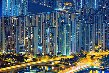 Image showing Hong Kong Public living downtown