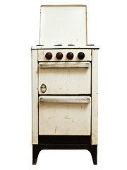 Image showing Old Gas Cooker