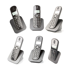 Image showing different captures of a dect phone