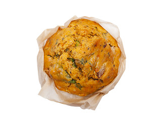 Image showing Muffin isolated on the white background