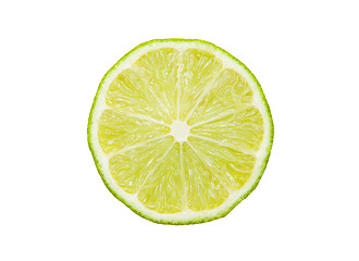 Image showing Lime isolated on the white background