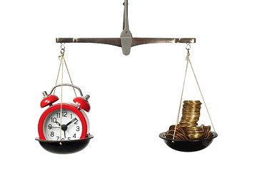 Image showing Time is money