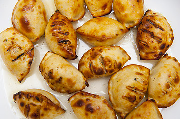 Image showing Dumplings on the white background