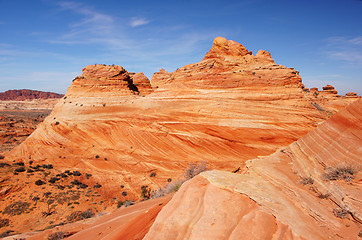 Image showing The Wave, Vermilion Cliffs National Monument, Arizona, USA