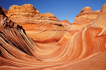 Image showing The Wave, Vermilion Cliffs National Monument, Arizona, USA