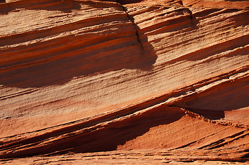 Image showing The Wave, Vermilion Cliffs National Monument, Arizona, USA