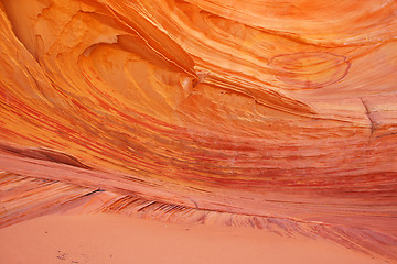 Image showing The Wave, Vermilion Cliffs National Monument, Arizona, USA