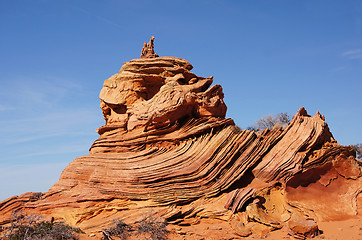 Image showing The Wave, Vermilion Cliffs National Monument, Arizona, USA