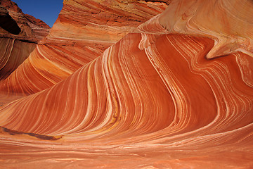 Image showing The Wave, Vermilion Cliffs National Monument, Arizona, USA