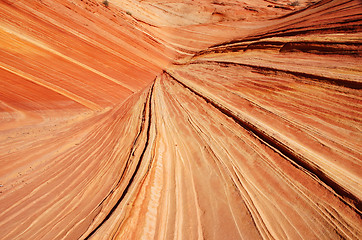 Image showing The Wave, Vermilion Cliffs National Monument, Arizona, USA