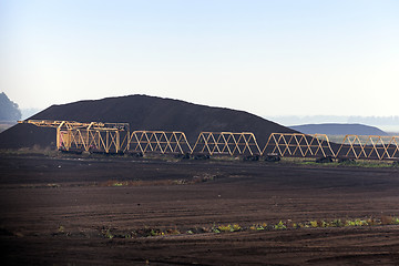 Image showing extraction of peat