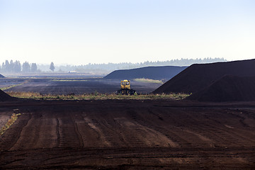 Image showing extraction of peat