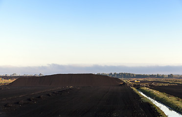 Image showing extraction of peat