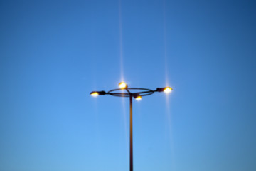 Image showing lights on the street