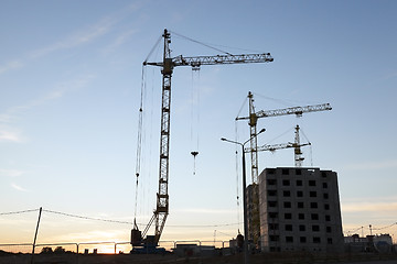 Image showing construction of a new home