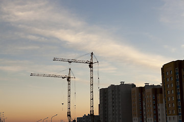 Image showing construction of a new home