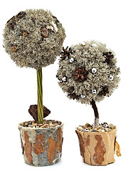 Image showing Handmade Trees