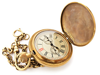 Image showing Vintage Pocket Clock