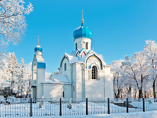 Image showing Church In Winter