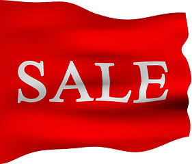 Image showing Sale Flag