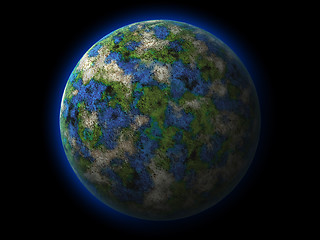 Image showing Abstract Planet