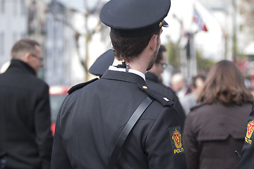 Image showing Norwegian Police Officer