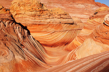 Image showing The Wave, Vermilion Cliffs National Monument, Arizona, USA