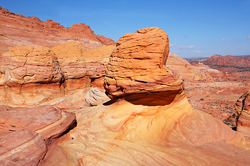 Image showing The Wave, Vermilion Cliffs National Monument, Arizona, USA