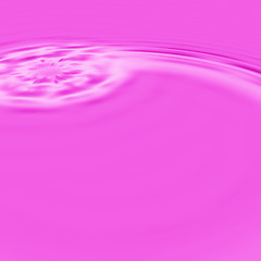 Image showing Pink Liquid Ripples
