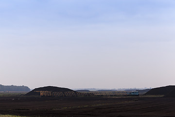 Image showing extraction of peat