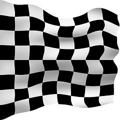 Image showing Checkered Flag