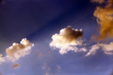 Image showing the sky with clouds