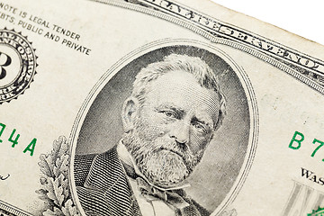 Image showing American dollars, close-up