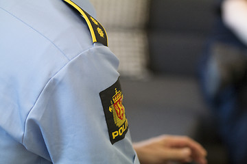 Image showing Norwegian Police Officer