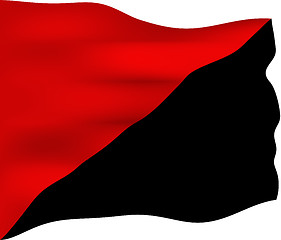 Image showing Anarchist Communism Flag
